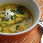 Spargelsuppe – scharf