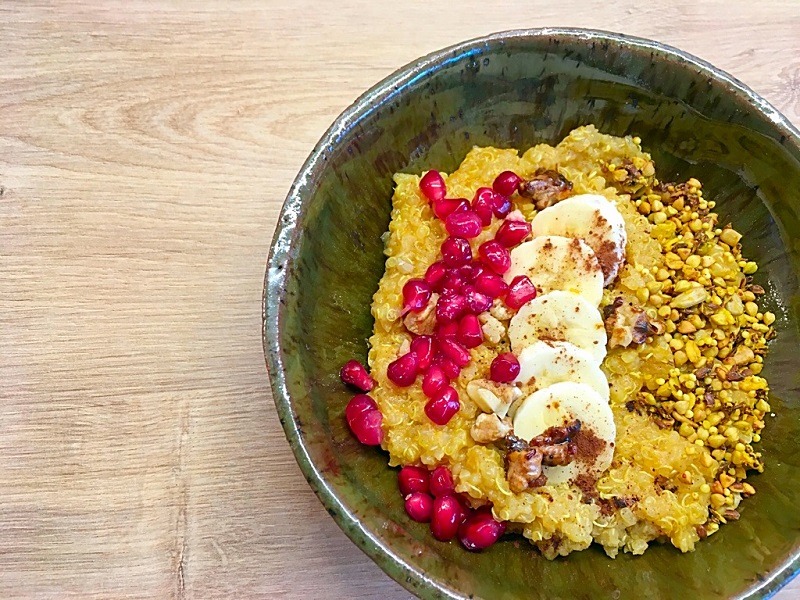 GESUNDES FRÜHSTÜCK – Quinoa-Porridge