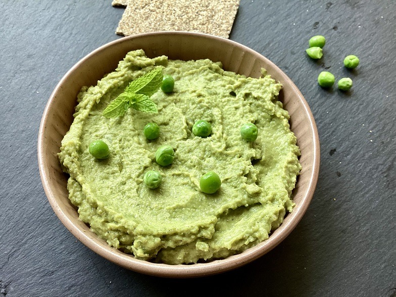 ERBSEN DIP mit Joghurt